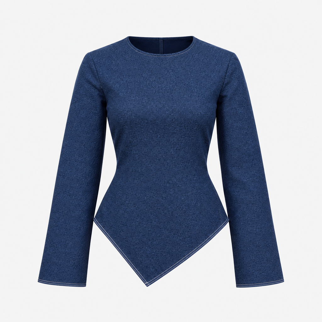Blouse en denim