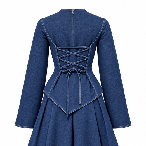 Blouse en denim